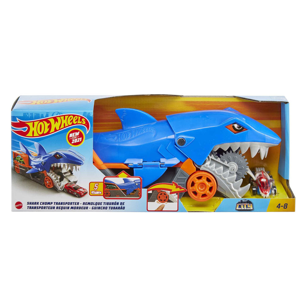 Hot Wheels Sharp Chomp Transporter Play set