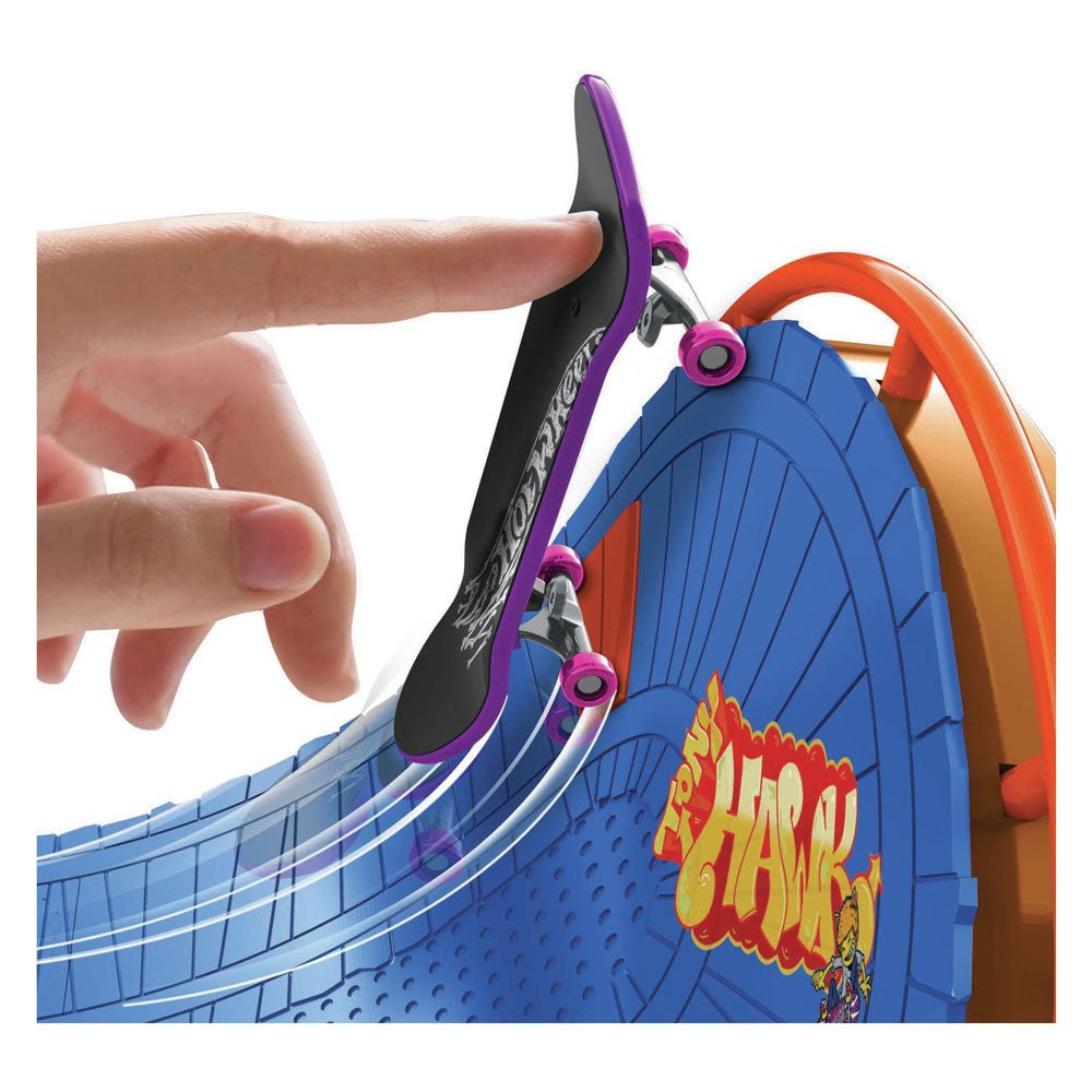 Heiße Räder Skate Fingerplatten Vergnügungspark Set + Sound