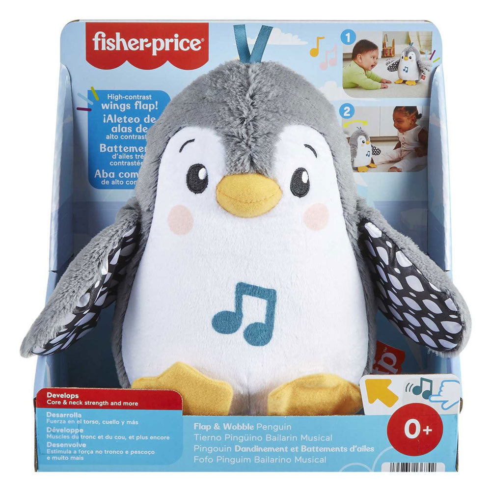 Fisher Price Wapper in Wiebel Pinguin