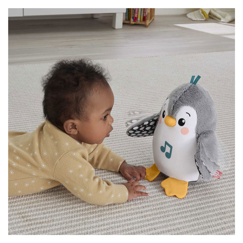 Fisher Price Wapper in Wiebel Pinguin