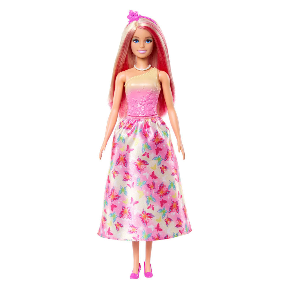 Mattel Royal Pop s růžovými a blond vlasy, sukně s VL