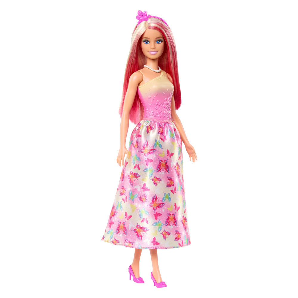 Mattel Royal Pop s růžovými a blond vlasy, sukně s VL