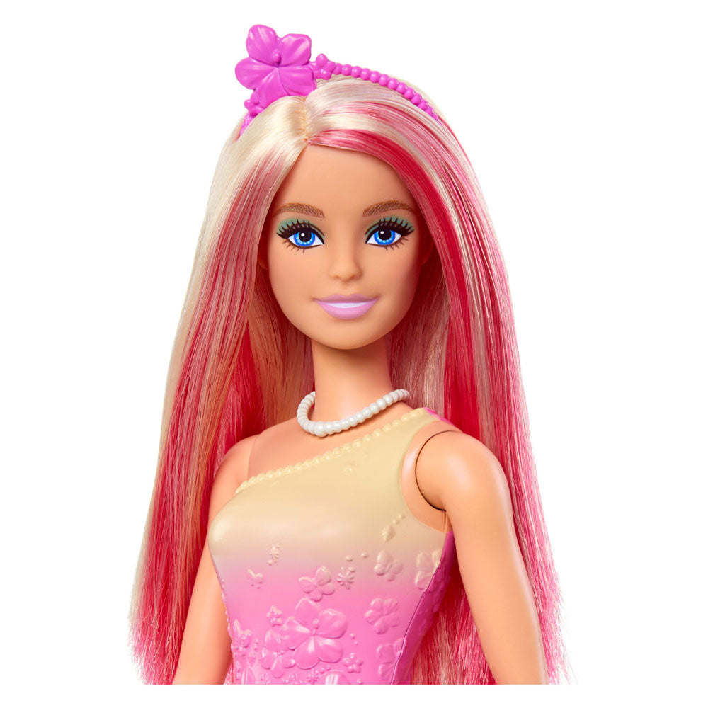 Mattel Royal Pop s růžovými a blond vlasy, sukně s VL