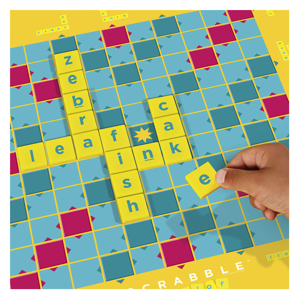 Mattel Junior Scrabble Board Game (fransk)