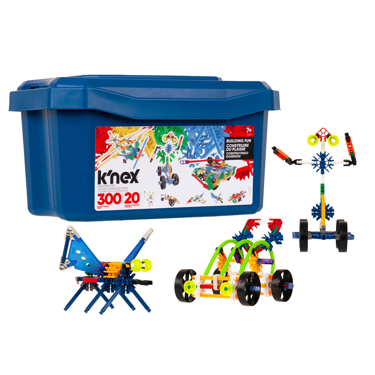 K'Nex Bouwset Value Box 20 Modely, 300DLG.