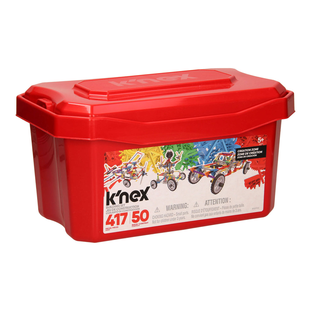 Modèles de création de création K'nex Bouwset 50, 417dlg.