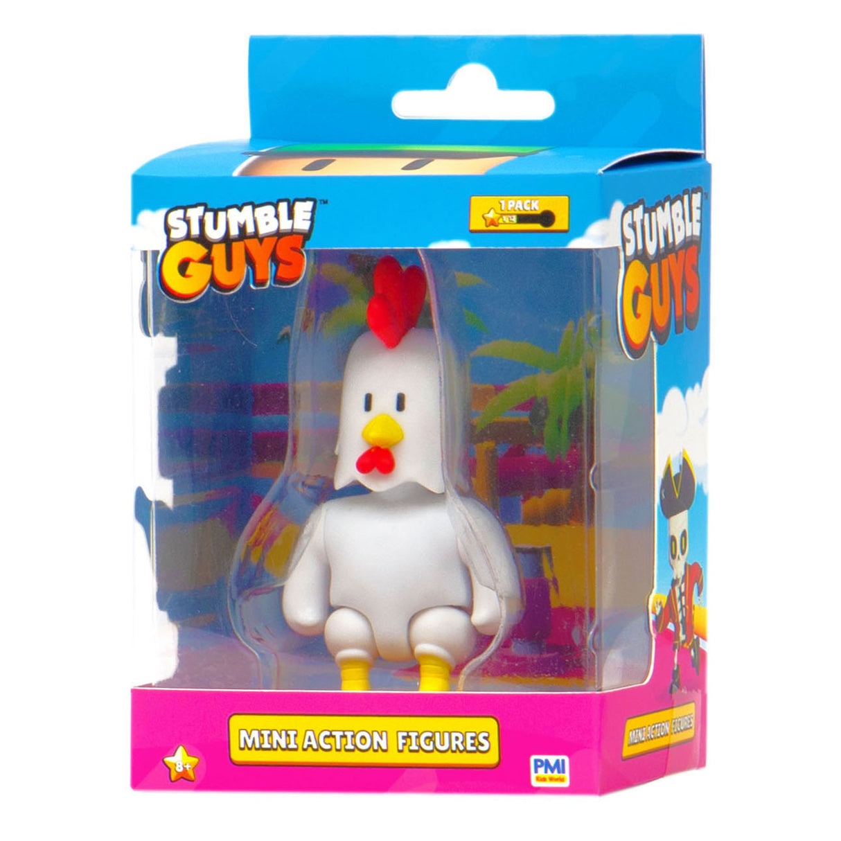 Boti Stumble Guys Mini Action Figure - Chicken