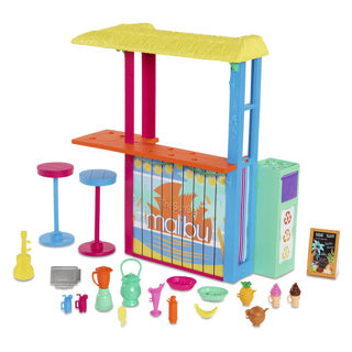 Mattel aime la cabane de la plage de l'océan