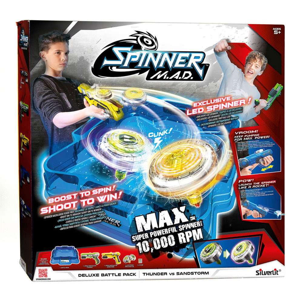 Sëlwerlit M.a.d. Deluxe Schluecht Pack mat Arena