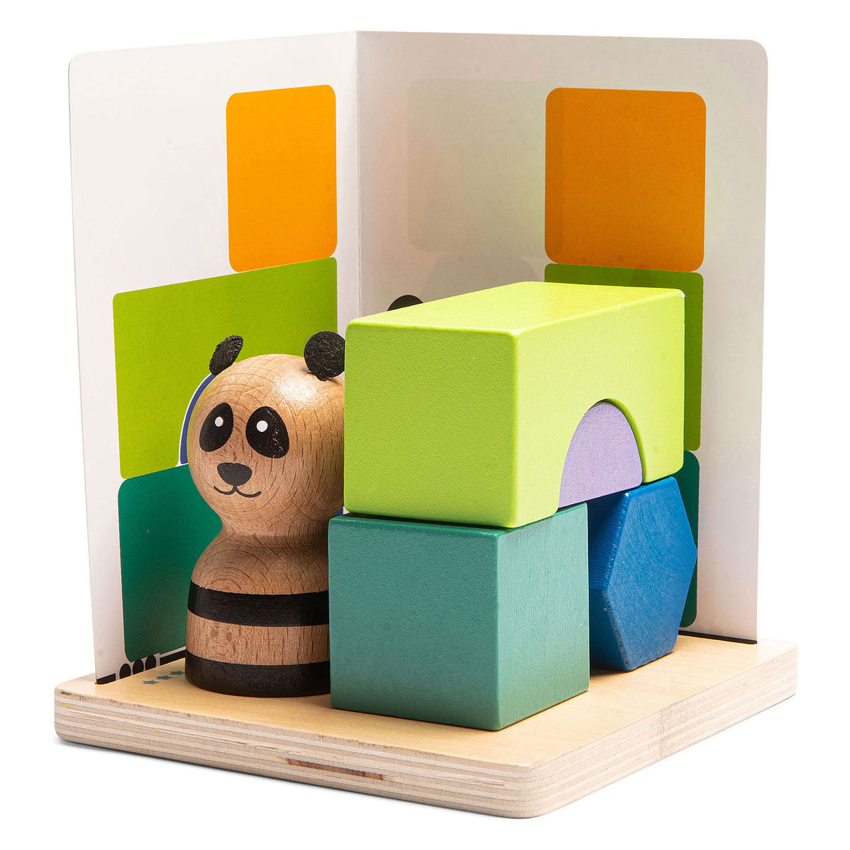 BS Toys Toys Panda's Puzzle Forming Game