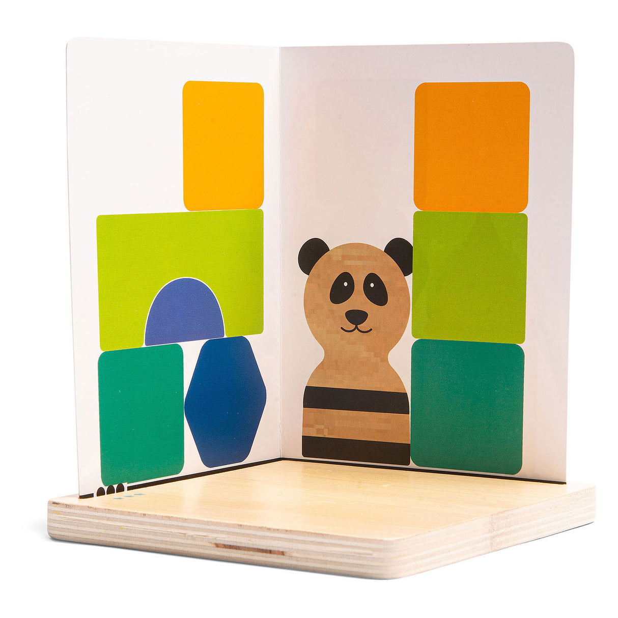 BS Toys Toys Panda's Puzzle Forming Game