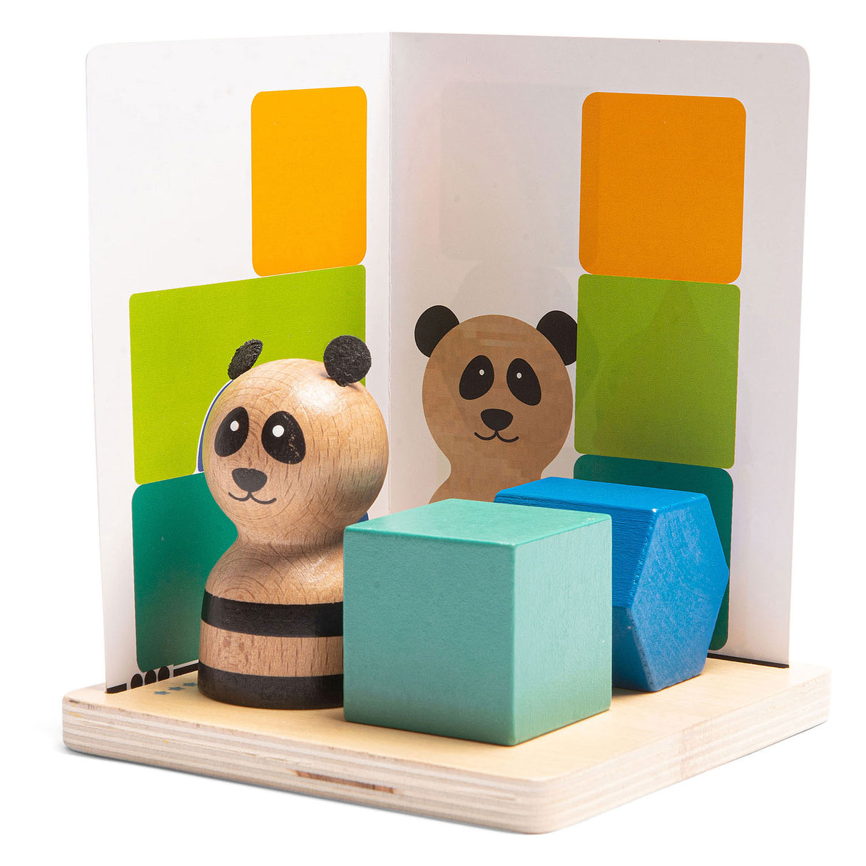 BS Toys Toys Panda's Puzzle Forming Game