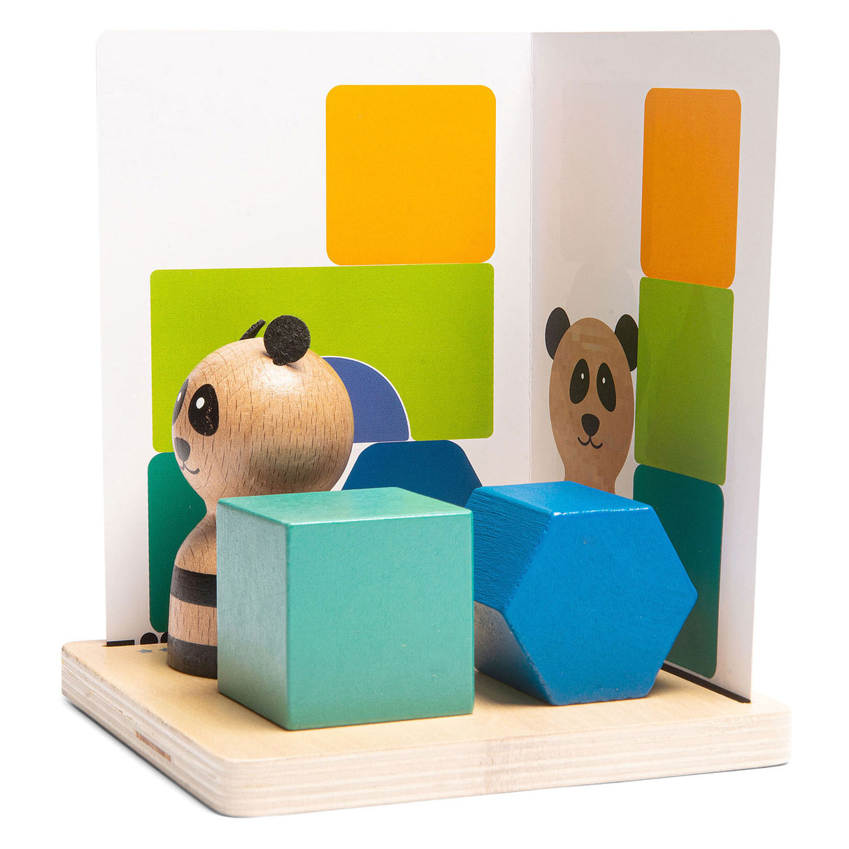 BS Toys Toys Panda's Puzzle Forming Game