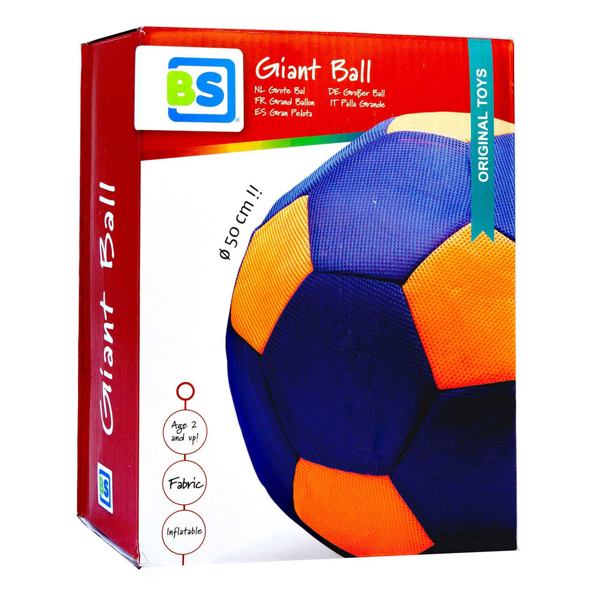 BS Spillsaachen grouss oplaasbal Kugel, 50mm