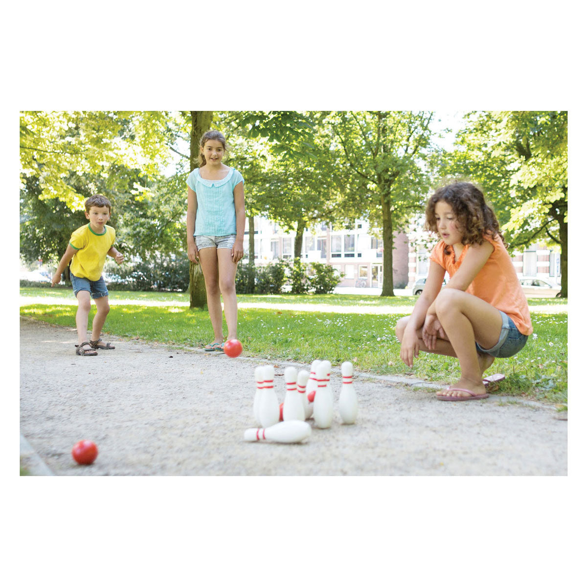 BS Toys Bowling Ensemble de bowling, 12dlg.