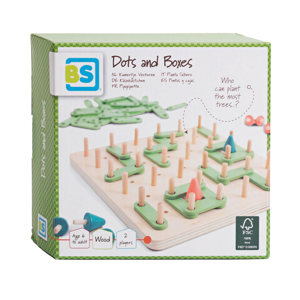 BS TOYS DOTS BOXES Game en bois