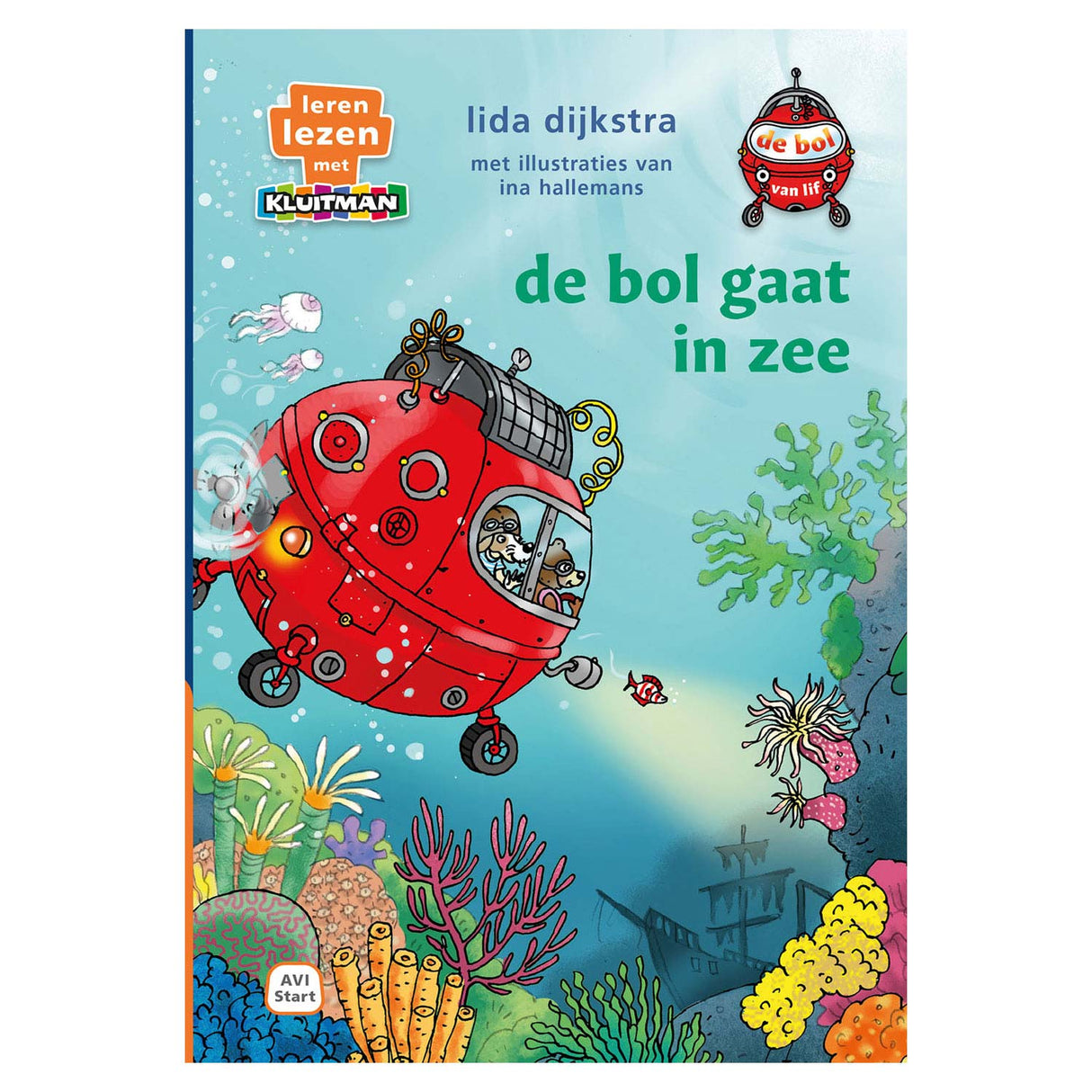 L'éditeur Kluitman de Bol Van Lif, de Bol entre dans la mer - Avi Start