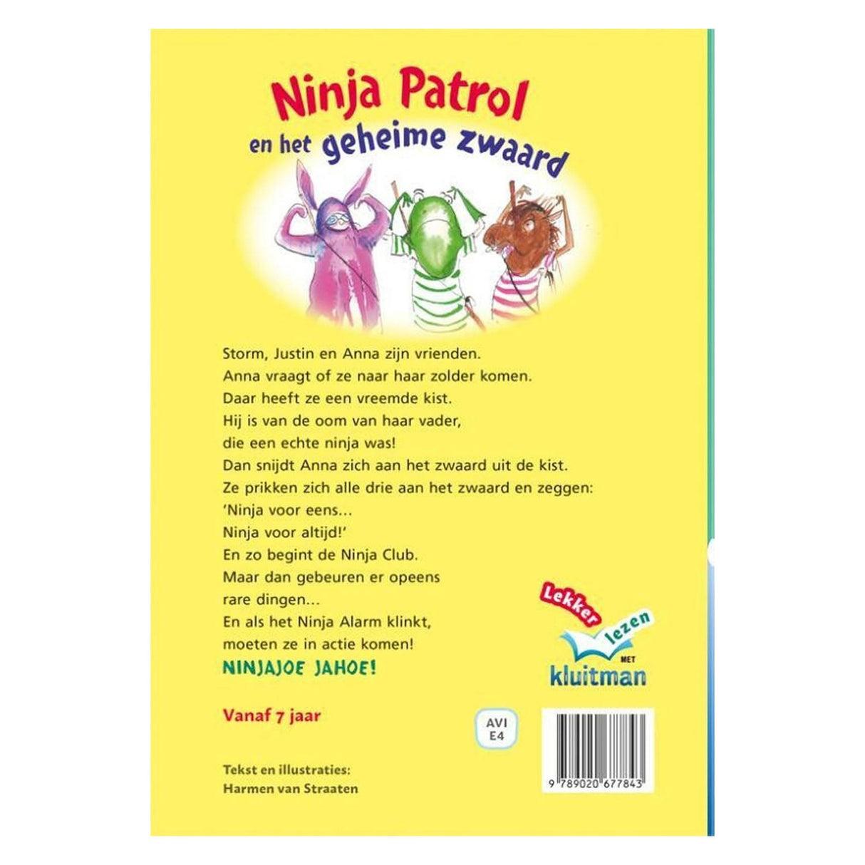 Wydawca Kluitman Ninja Patrol i The Secret Sword Avi-e4