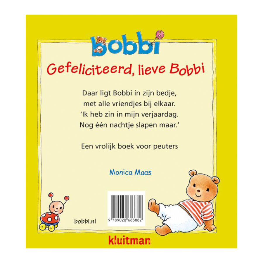 Kluitman Bobbi Verlag - Herzlichen Glückwunsch, Lieber Bobbi