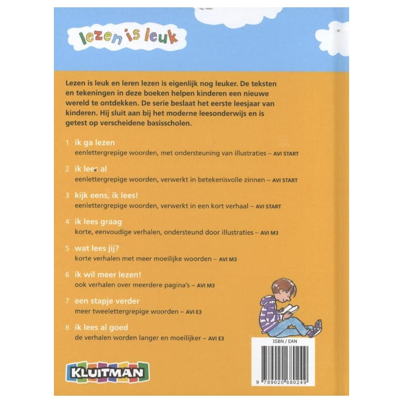 Leggere kluitman lettura è bello mi piace leggere avi-m3