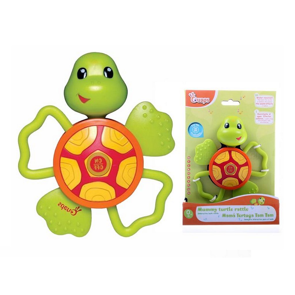 Simplement pour les enfants quaps Turtle Rattle + Sound