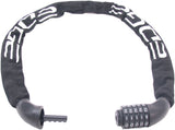 Chain lock with code edge trace code 90cm - black