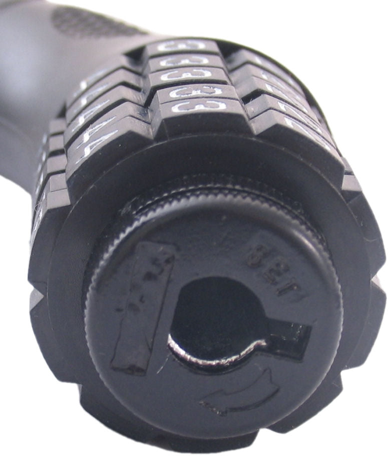 Chain lock with code edge trace code 90cm - black