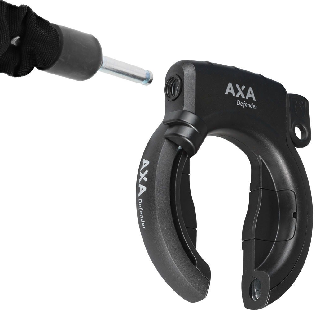 Obránce AXA RingSlot zatažení pomocí odnímatelného klíče - černá