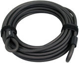 Kabel z dvojno zanko dvojno zanko 10 metrov siva