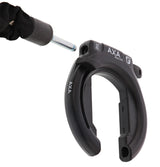 AXA XXL Black Ring Lock + Saddle Sac + Collier ULC100