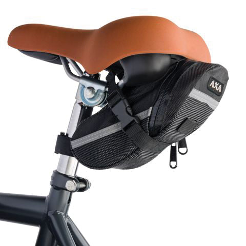AXA XXL Black Ring Lock + Saddle Sac + Collier ULC100