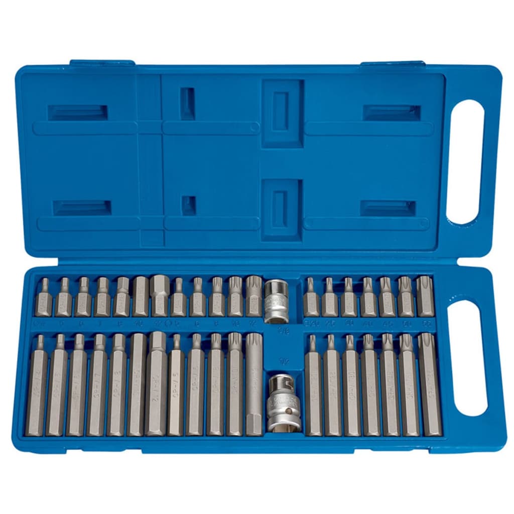 Draper Tools Draper Tools Hexagonal, Torx Spline Bit Set 40-Piece TX-Star 33323