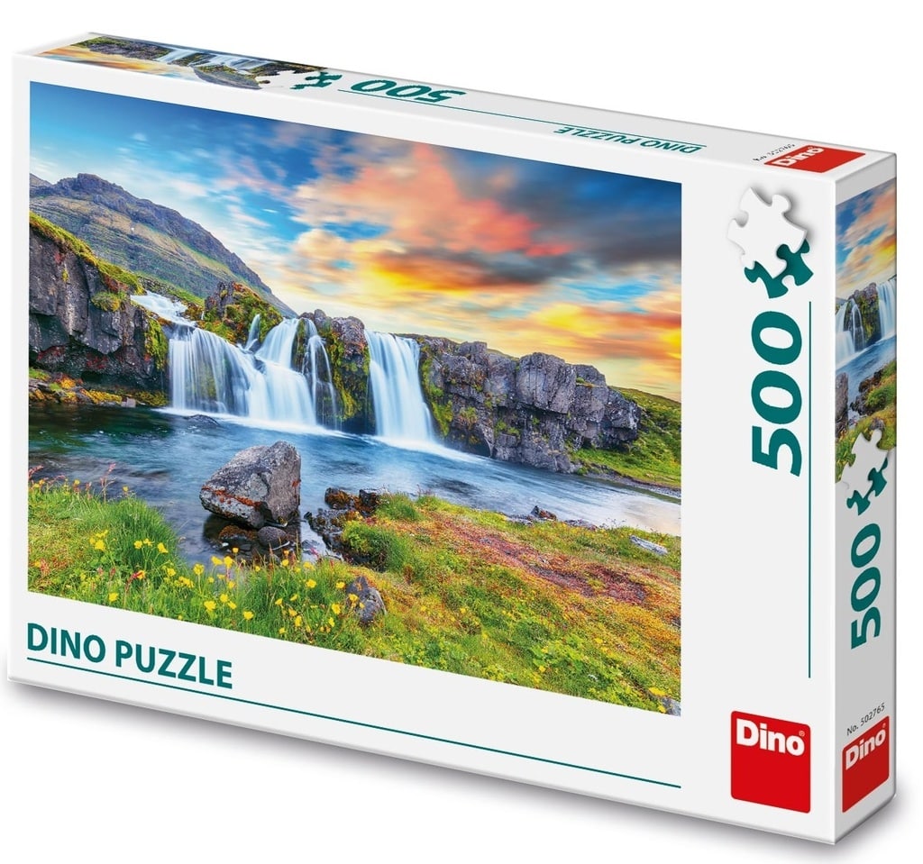 Dinotoys Dino Puzzle vun der ilemenescher Waasserfäll - 500 Stécker