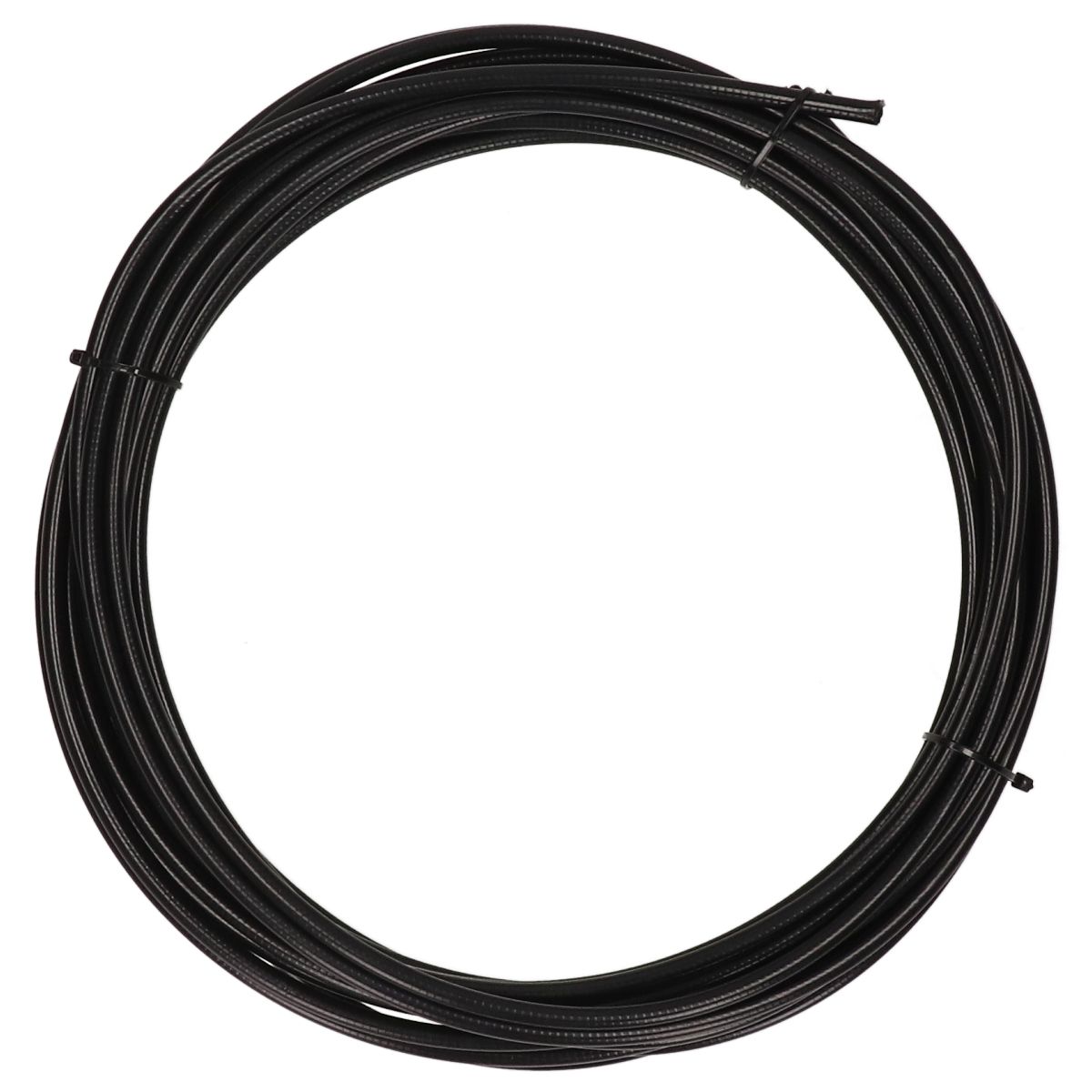 Kant rem outder kabel ø5mm 10 meter med teflon foring sort