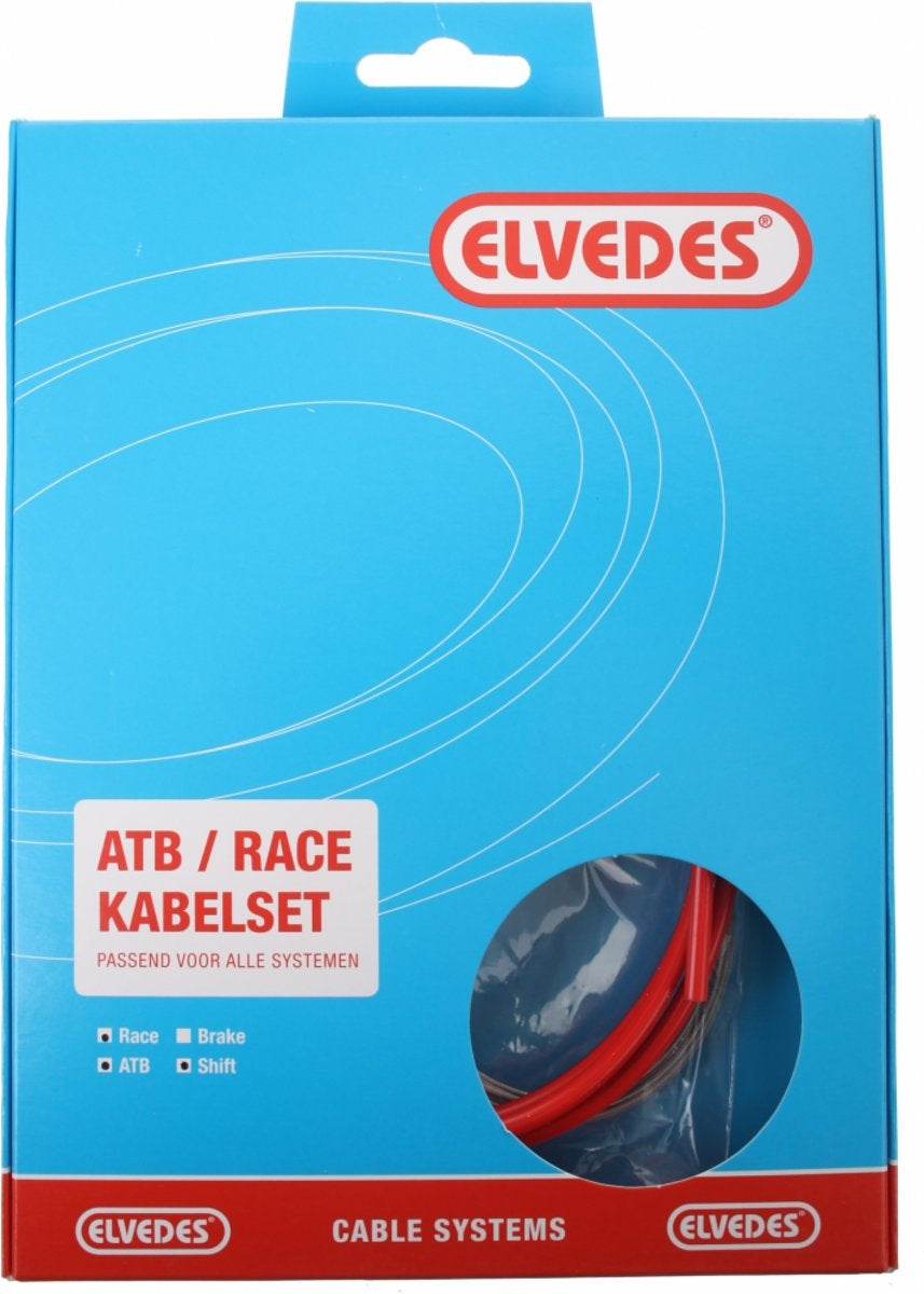 Switch Cable Kit Elves ATB Race Complete - rdeča (v škatli)