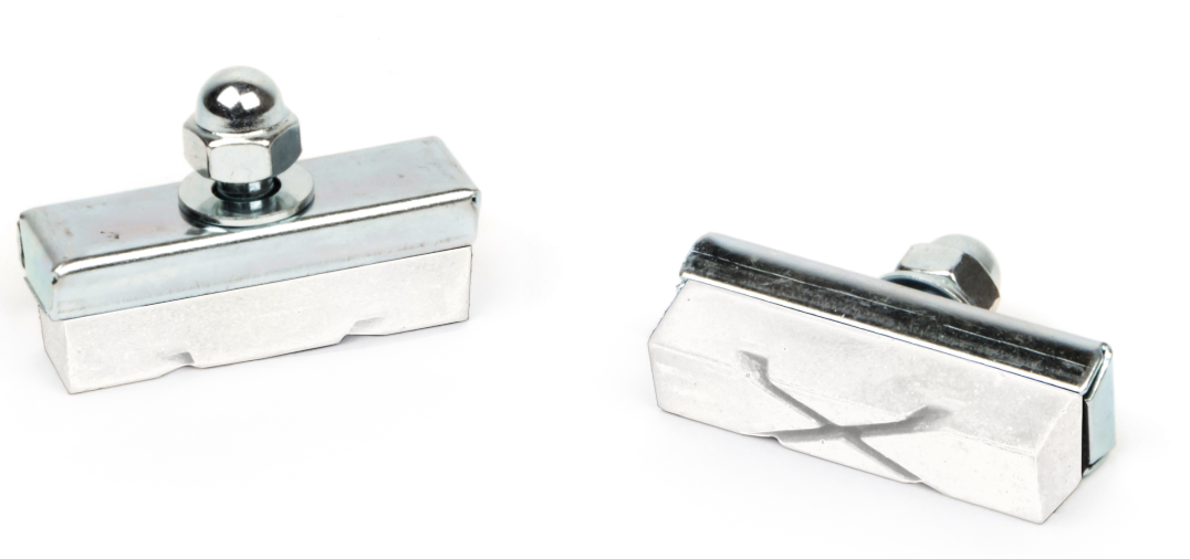 Elvedes Brake 6843 White X-Groove