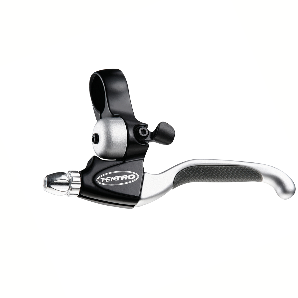Tektro CL535F-RT V-Brake brake handle with bell. Left, Black Satin