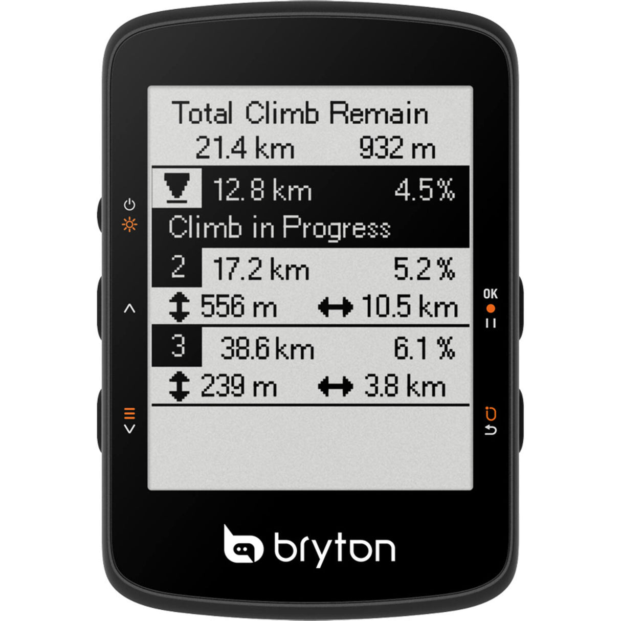 Bryton - Rider 460 E bicycle computer GPS