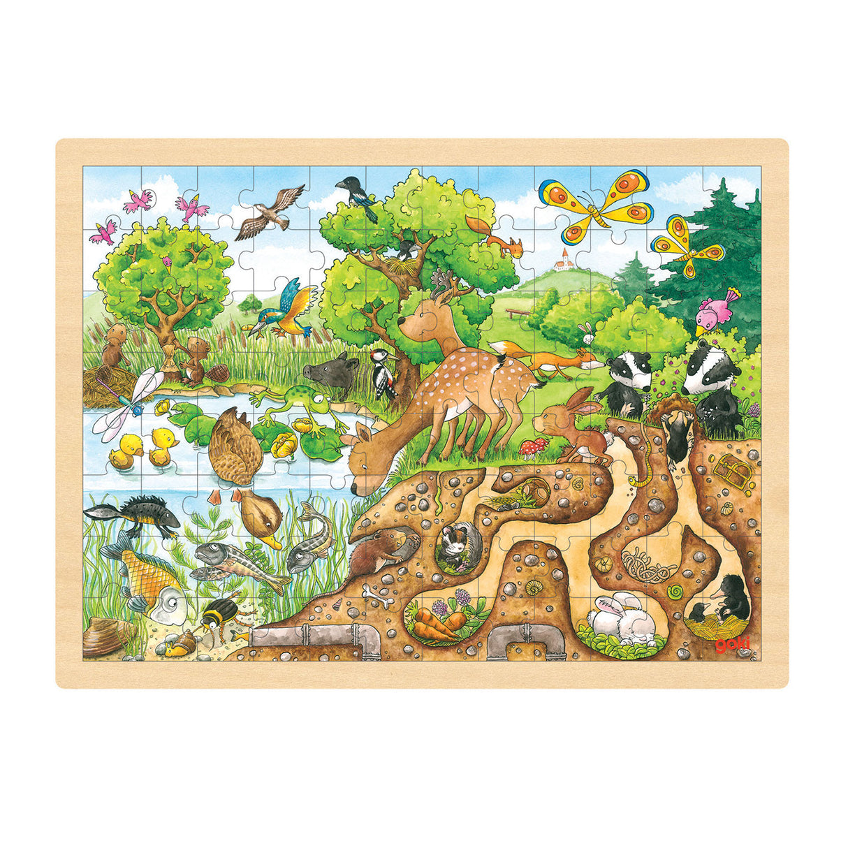 Goki Puzzle Nature, 96 ..