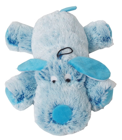 Chien velu rose bleu assorti
