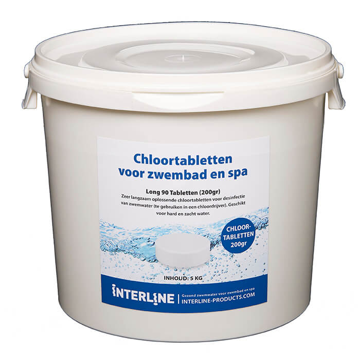 Comprimés de chloort interline Long90 200gram 10 kg
