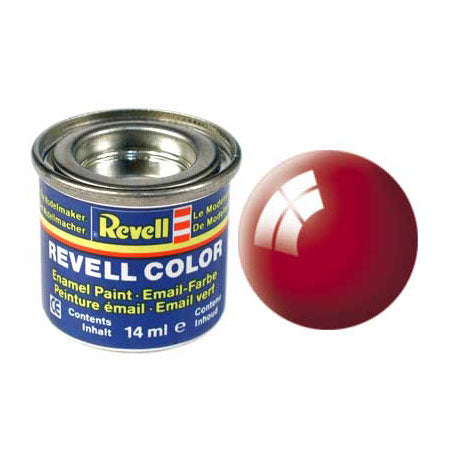 Revell E -postmaling # 31 Fire Red, blank