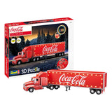 Revell 3D Puzzle Kitings Package Coca-Cola Truck Led Edition
