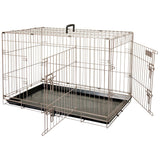 Flamingo ławka EBO 92X56X64 CM Metallic Brown 5175782
