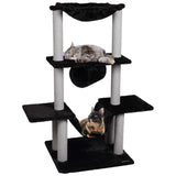 Flamingo Flamingo Cat Scraping Post Hamza 60x57x122 cm Czarna