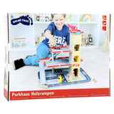Piccole piede - Garage in legno con accessori