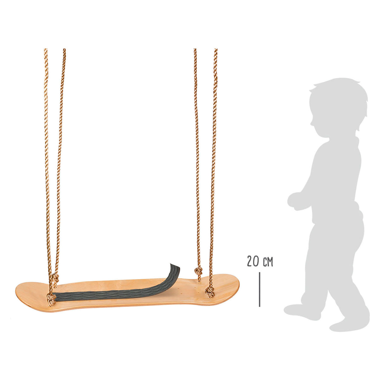 Pieno piccolo - Swing skateboard in legno