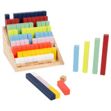 Pieno piccoli - blocchi di calcolo in legno in scatola, 100dlg.