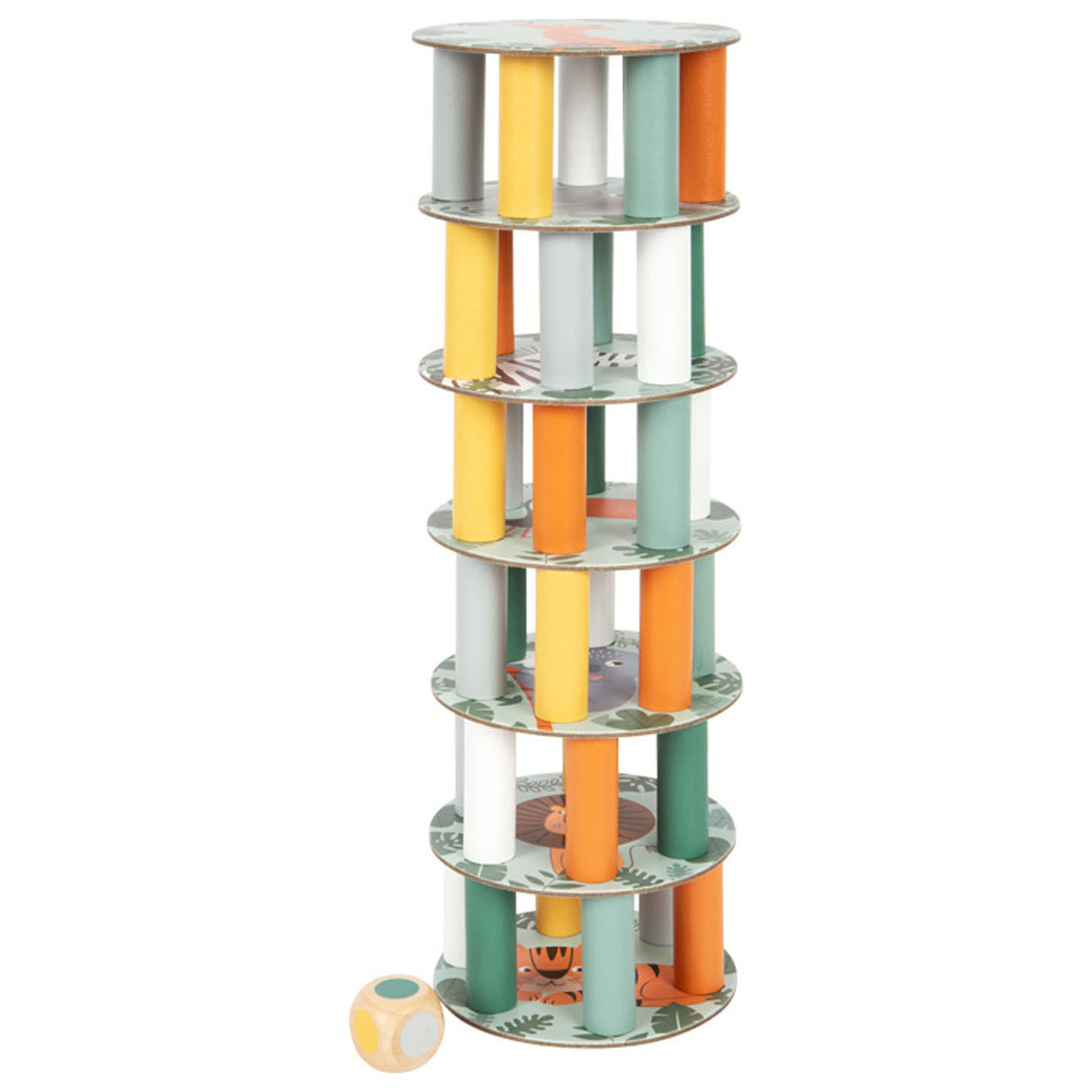 Piccolo piede - gioco safari a torre Wiebelt in legno
