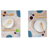 Petit pied - Coberies en bois avec tapis de lieux, 18dlg.